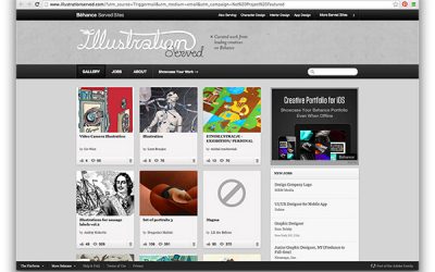 Featured on Behance Illustration Served