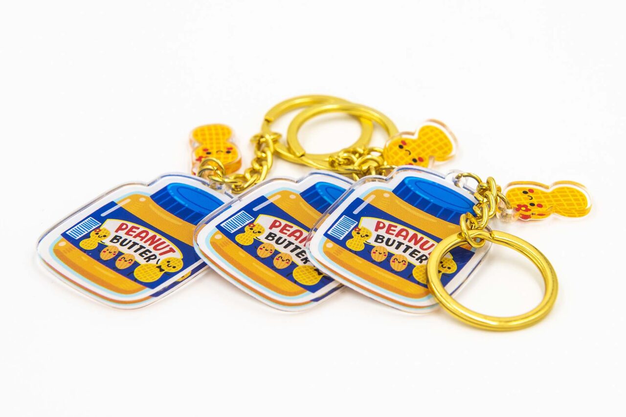 Keychains Fun colour keychains