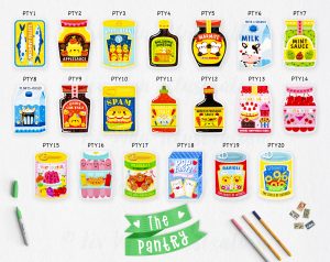pantry postcard collection