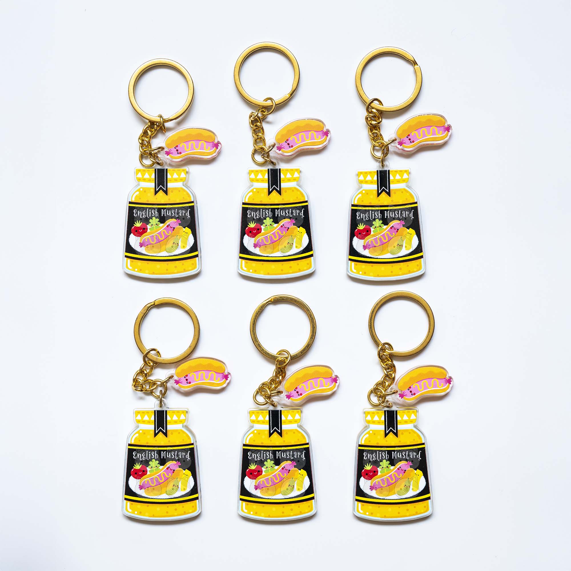 English Mustard Keychain